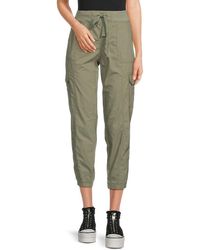 Calvin Klein - Cropped Cargo Joggers - Lyst
