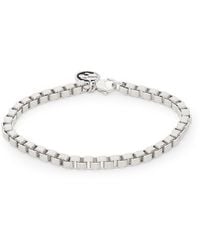 Effy Sterling Silver Dot-pattern Venetian Chain Bracelet - Blue