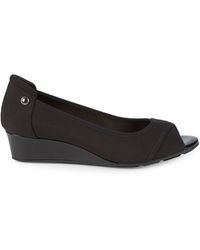 anne klein tangle wedge pump