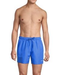 Calvin Klein - Logo Drawstring Swim Shorts - Lyst