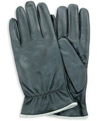 Portolano - Cashmere Lined Leather Gloves - Lyst