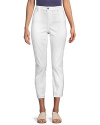 PAIGE - Verdugo High Rise Cropped Jeans - Lyst