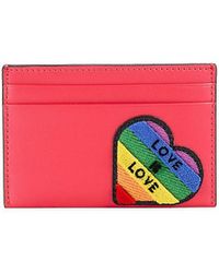 Furla - Patchwork Leather Card Case - Lyst