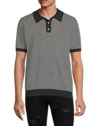 Onia - Striped Polo - Lyst