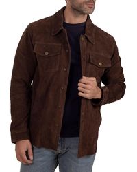 Brown Suede Jackets for Men - Up to 64 