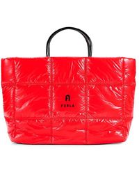 Furla - Quilted Puff Tote - Lyst