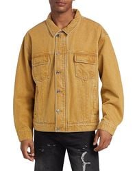 RTA - Danny Vintage Denim Jacket - Lyst