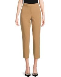 Tommy Hilfiger - Woven Flat Front Cropped Pants - Lyst