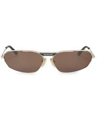 Balenciaga - 64Mm Geometric Sunglasses - Lyst