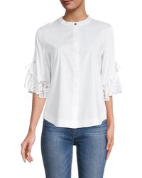 DKNY Tops for Women - Up to 80% off | Lyst