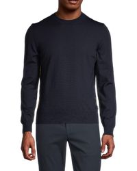 hugo boss black crew neck jumper