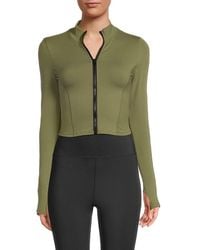 WeWoreWhat - Nylon-Blend Cropped Jacket - Lyst