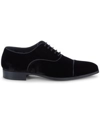 black velvet oxfords