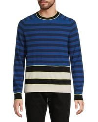 Paul Smith - Striped Merino Wool Sweater - Lyst