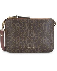 calvin klein logo handbags