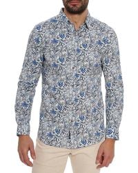Robert Graham - Leif Knit Button-Up Shirt - Lyst
