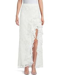 Emanuel Ungaro - Bari Floral Lace Maxi Skirt - Lyst