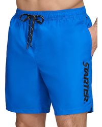 Starter - Core Volley Flat Front Shorts - Lyst