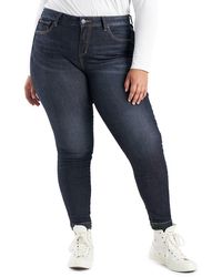 Slink Jeans - Plus High Rise Ankle Slim Jeans - Lyst