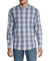 Original Penguin Cotton Plaid Shirt for 