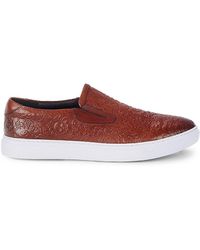 robert graham fittipaldi suede sneaker