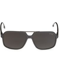 CARRERA 5030/S sunglasses KKL7Z Black Dark Ruthenium 54mm WOMEN AUTHENTIC ROUND 