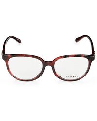 COACH - 17Mm Oval Eyeglasses - Lyst