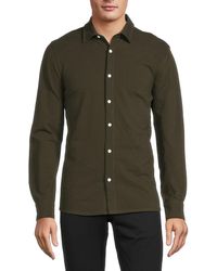Slate & Stone - 'Solid Pique Button Down Shirt - Lyst