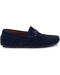 To Boot New York - Hart Suede Moccasin Driving Loafers - Lyst