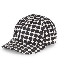 Kate Spade - Polka Dot Cotton Baseball Cap - Lyst