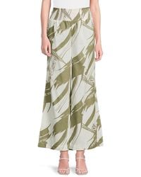 DKNY - Gauze Wide Leg Cover Up Pants - Lyst