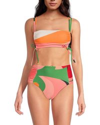 Hutch - Squareneck Double Strap Bikini Top - Lyst
