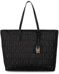Moschino - Quilted Leather Tote - Lyst