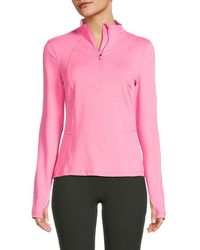 Spyder - Space Dye Zip Front Pullover - Lyst