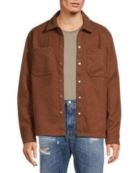 Joe's Jeans - Dropped Shoulder Shirt Jacket - Lyst