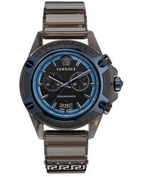 Versace - Icon Active 44mm Silicone Watch - Lyst