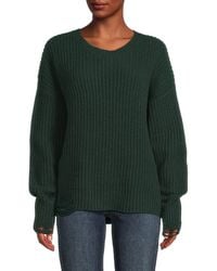 NSF - Ross Chunky Ribbed Wool Blend Sweater - Lyst