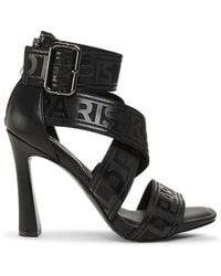 Karl Lagerfeld - 100mm Careliz Logo Strap Sandals - Lyst