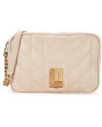 Karl Lagerfeld - Lafayette Quilted Leather Crossbody Bag - Lyst