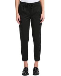 Ichi - Drawstring Cropped Pants - Lyst