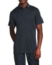J.Lindeberg - J. Lindeberg Logo Short-Sleeve Golf Polo - Lyst