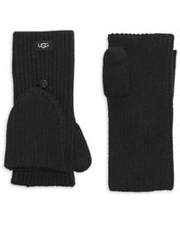 UGG - Knit Flip Mittens - Lyst