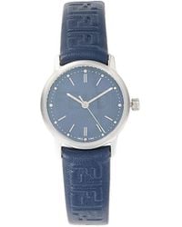 Fendi - Forever Stainless Steel Case & Leather Strap Watch/29Mm - Lyst