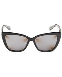 Kate Spade - Lucca 55mm Cat Eye Sunglasses - Lyst