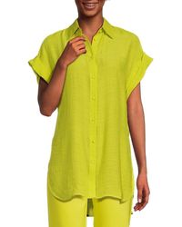 Nanette Lepore - Side Slit Shirt - Lyst