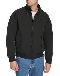 Tommy Hilfiger - Highland Cloth Modern Bomber Jacket - Lyst