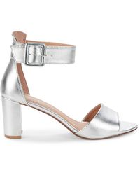Chinese Laundry Rumor Metallic Block-heel Sandals