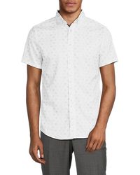 Report Collection - Short Sleeve Button Down Shirt - Lyst