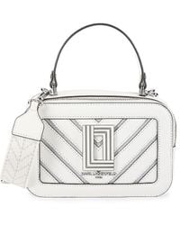 Karl Lagerfeld - Simone Two Way Top Handle Bag - Lyst