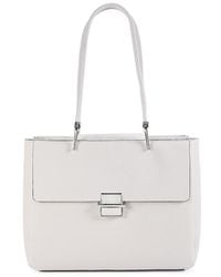 Calvin Klein - Clove Faux Leather Tote - Lyst